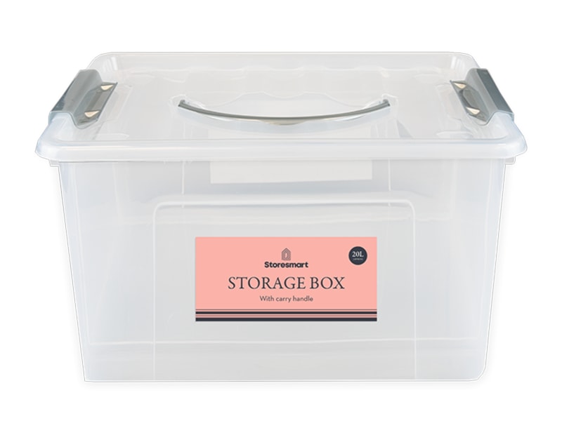 Wholesale Storage Box with Carry Handle 20L