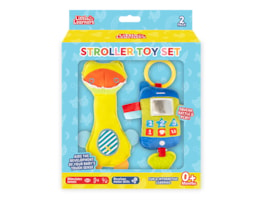 Wholesale Stroller Toy Set 2Pk