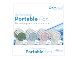 Wholesale Rechargeable Portable Fan PDQ