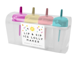 Wholesale Lip & Sip Ice Lolly Maker 4pk