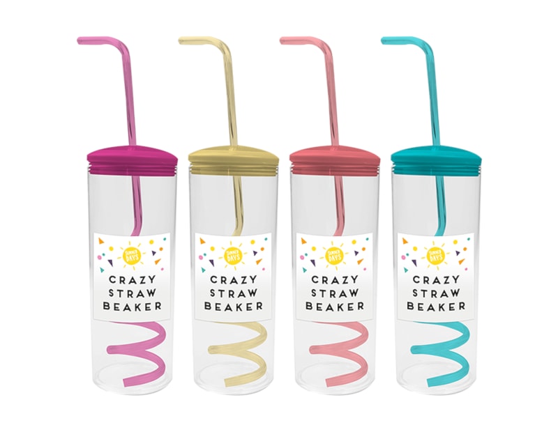 Wholesale Crazy straw Beaker | Gem imports Ltd.