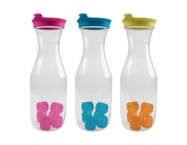 Wholesale 1L  Plastic Carafe with Ice cubes