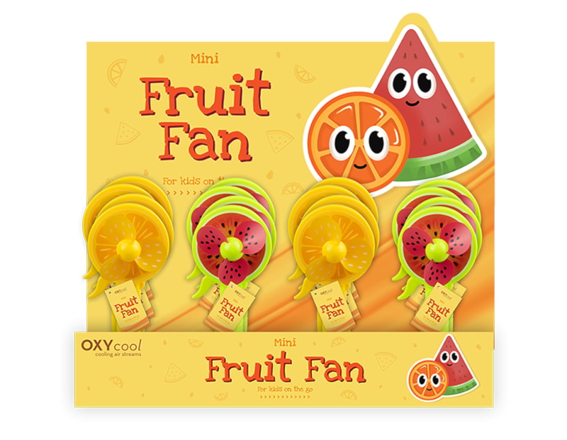 Wholesale Mini Fruit Fan PDQ