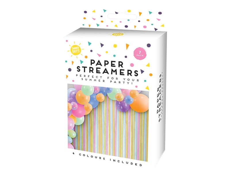 Summer Party Paper Streamers