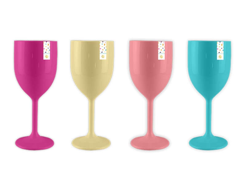 Wholesale Summer Plastic Wine Glass