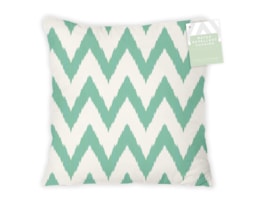 Wholesale Summer Zig Zag Sage Printed Water Repellent Outdoor Cushion