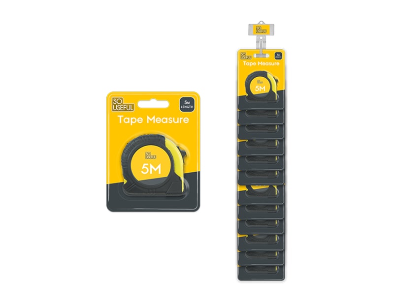 Wholesale Tape Measure 5m With Clip Strip