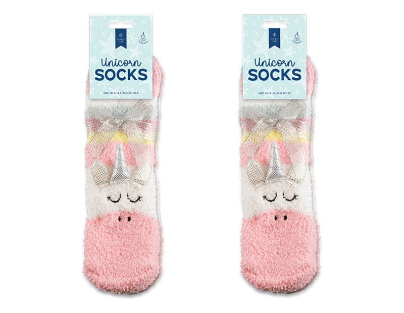 Wholesale Unicorn 3D Cosy Socks