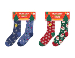 Whoelsale Festive Mens Socks 2 Pairs