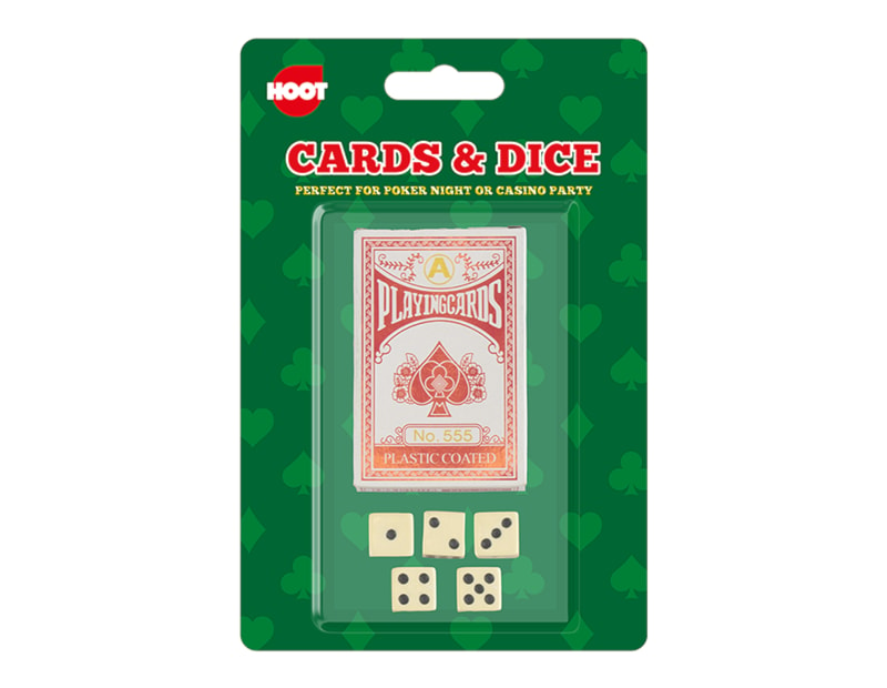 Wholesale Card & Dice Game Pack