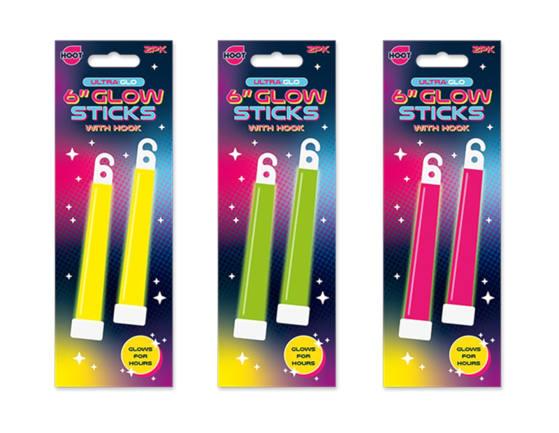 Wholesale 6" Glow stick 2pk