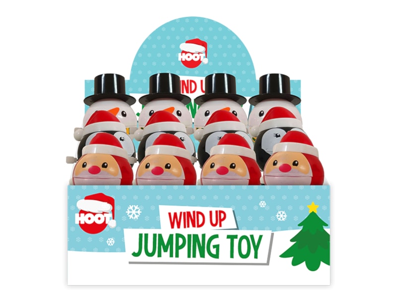 Wholesale Christmas Wind Up Jumping Toy