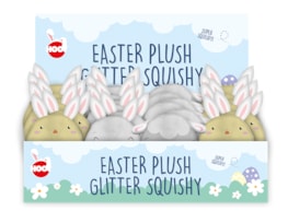 Wholesale Easter Plush Glitter Squishies PDQ