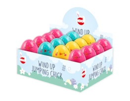 Wholesale Easter Winding Up Jumping Chicks