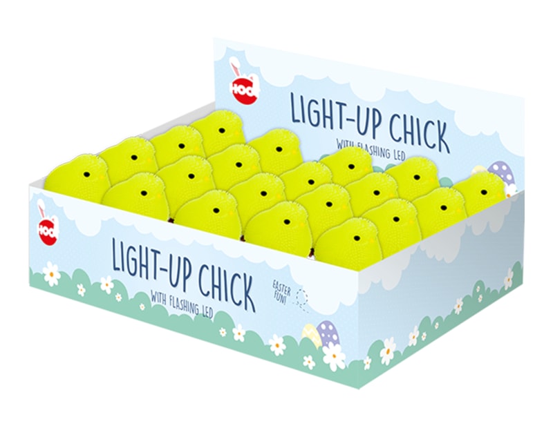 Wholesale Easter Light Up Chick With PDQ