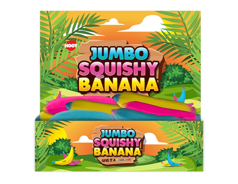 Wholesale Jumbo Stretchy Banana PDQ