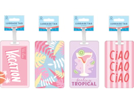 Wholesale Trend PVC Luggage Tag