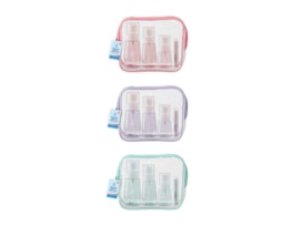 Wholesale Travel Bag and Bottle Set 5pc