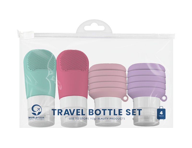 Wholesale Travel Silicone Bottle Set