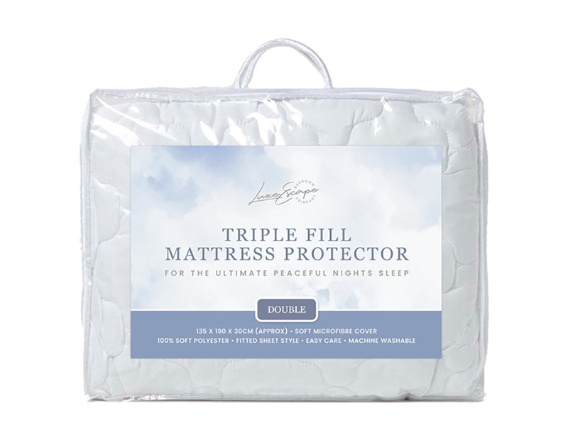 Wholesale Triple Fill Mattress Protector - Double