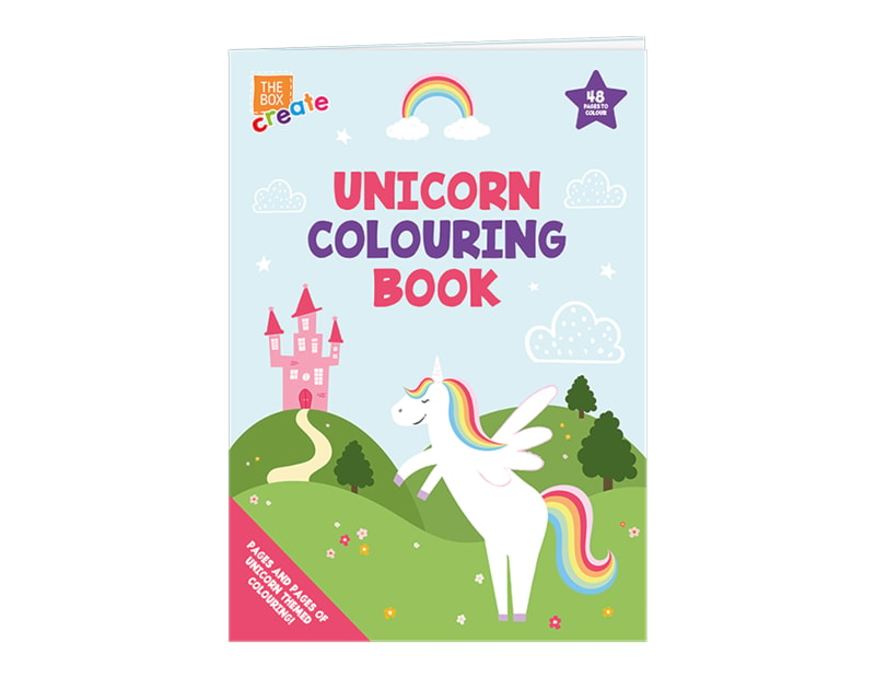 Wholesale Unicorn colouring Book| Gem imports Ltd