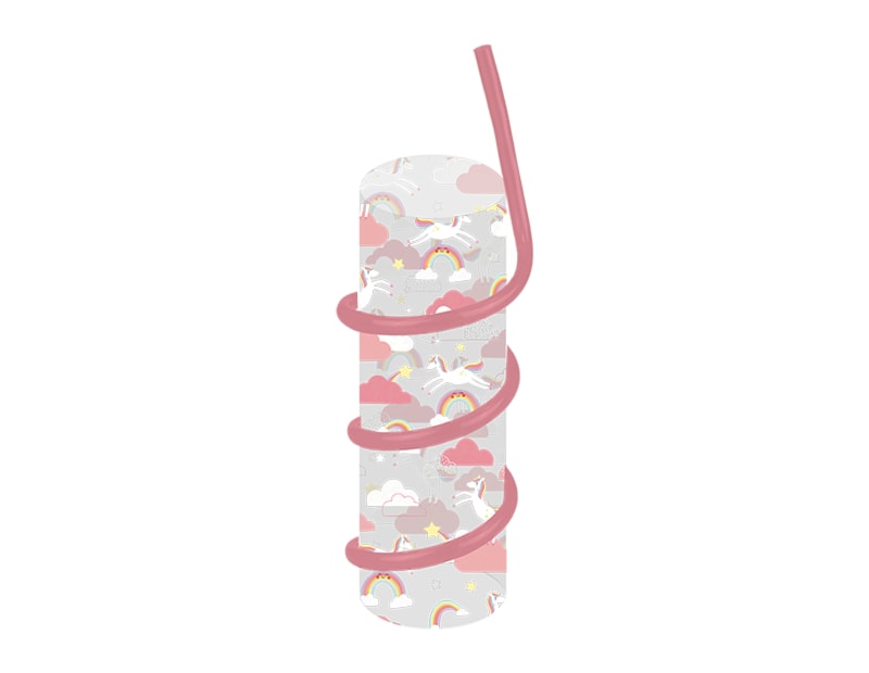 Wholesale Unicorn Tumbler with Twirly Straw