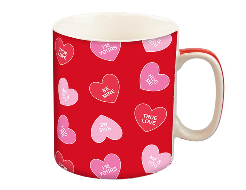 Wholesale Jumbo Love Heart Ceramic Mug