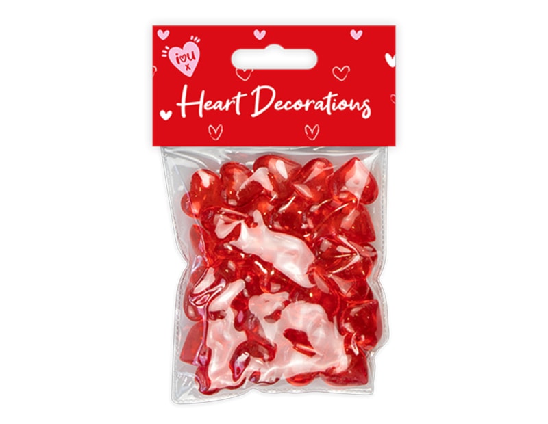 Wholesale Valentine's Acrylic Heart Decorations