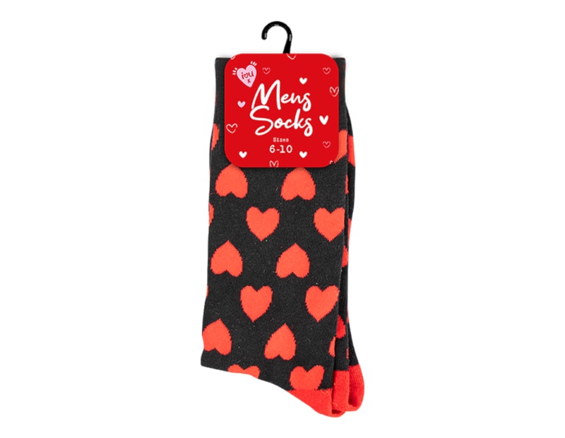 Wholesale Valentines Men's socks