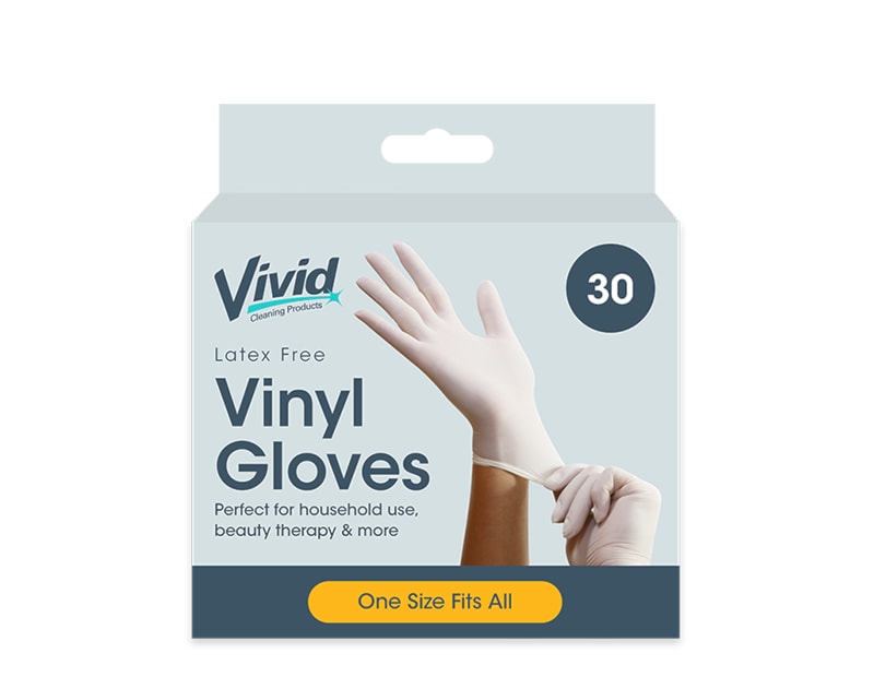 Wholesale Vinyl Gloves 30pk