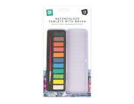 Wholesale Water Colour Tablets with Brush