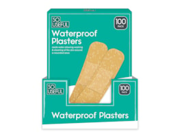 Wholesale Waterproof Plasters 100pk CDU