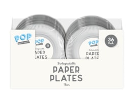 Wholesale White paper plates 18cm