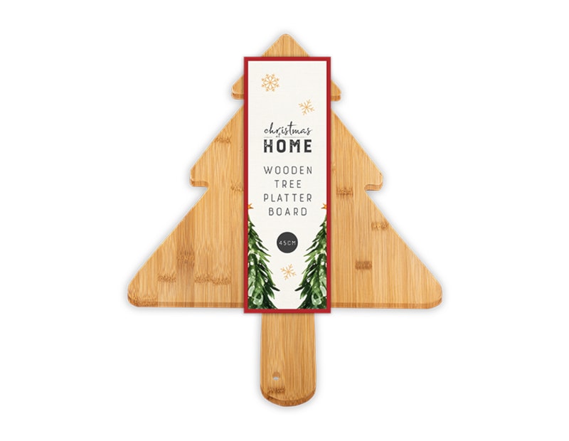 Wholesale Wooden Tree Platter Board 45cm