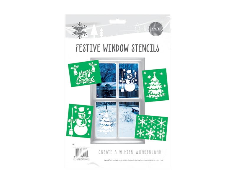 Wholesale Christmas Window Stencils