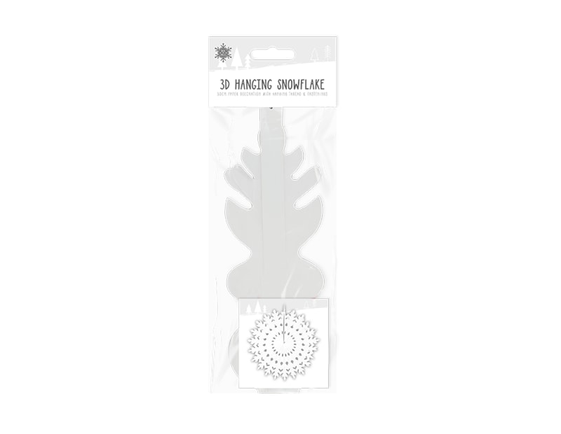 Wholesale Christmas Paper Snowflake Decorations