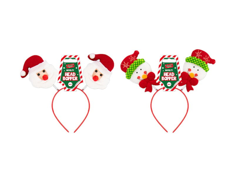 Wholesale Christmas Novelty Head Boppers | Bulk Buy Christmas Dress Up