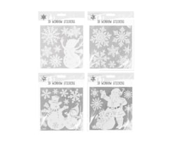 Wholesale 3D Christmas Window Stickers