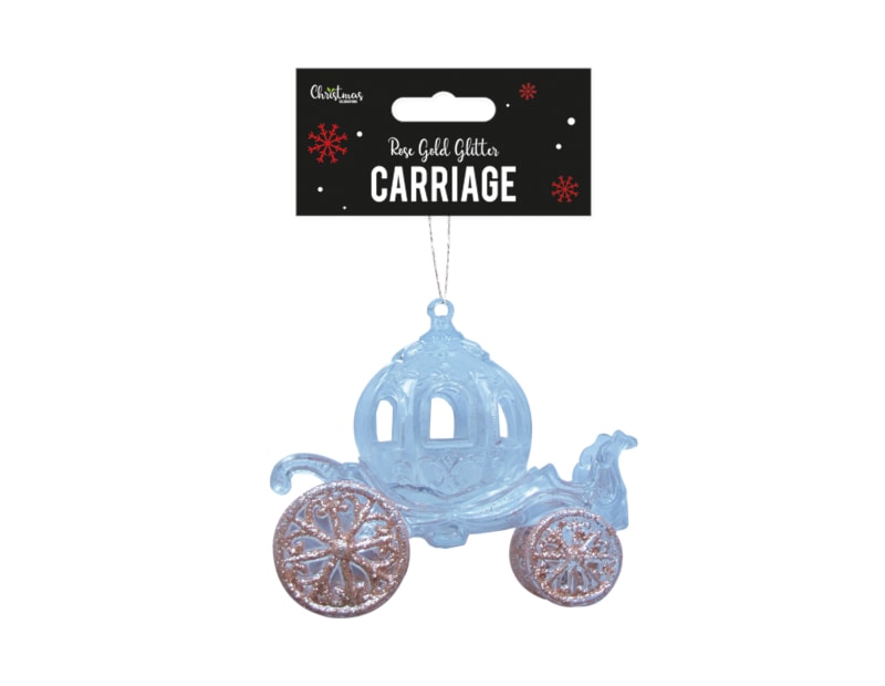 Wholesale Rose Gold Acrylic Carriage Decorations