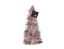 Wholesale Rose Gold Tinsel Trees | Bulk Buy Pink Christmas Decorations