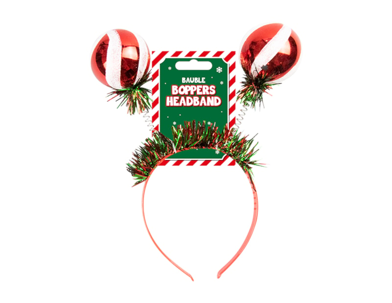 Wholesale Christmas Bauble Bopper Headband