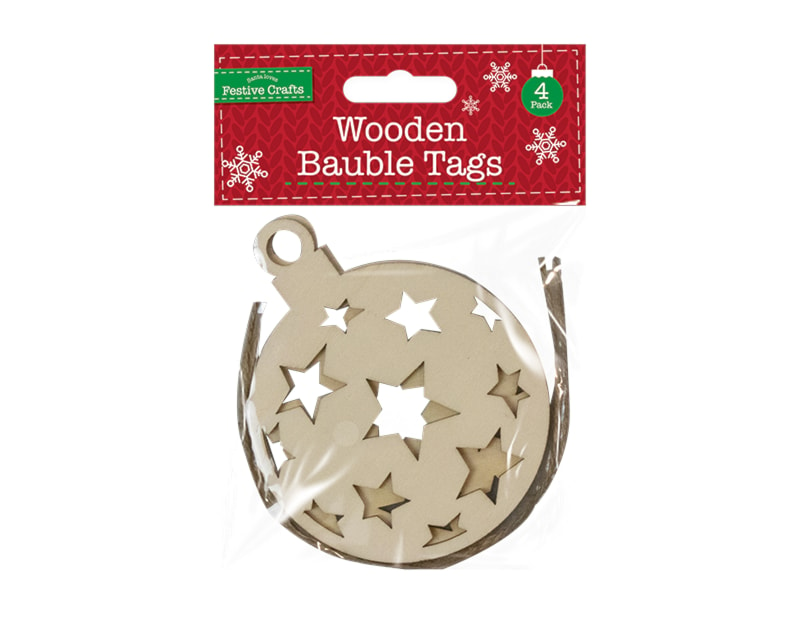 Wholesale Wooden Baubles