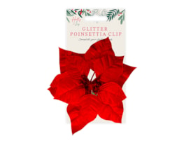 Wholesale Poinsettia Clip