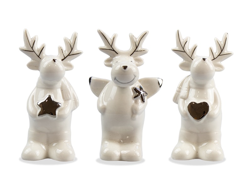 Wholesale Ceramic Reindeer Ornament