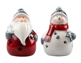 Wholesale Ceramic Christmas LED Ornament