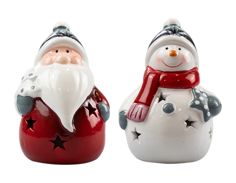 Wholesale Ceramic Christmas LED Ornament