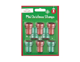 Wholesale Mini Christmas Stamps 8pk