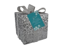 Wholesale Small Glitter Gift Box Decoration