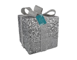 Wholesale Large Glitter Gift Box Decoration