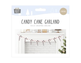 Wholesale Foiled Candy Cane Garland